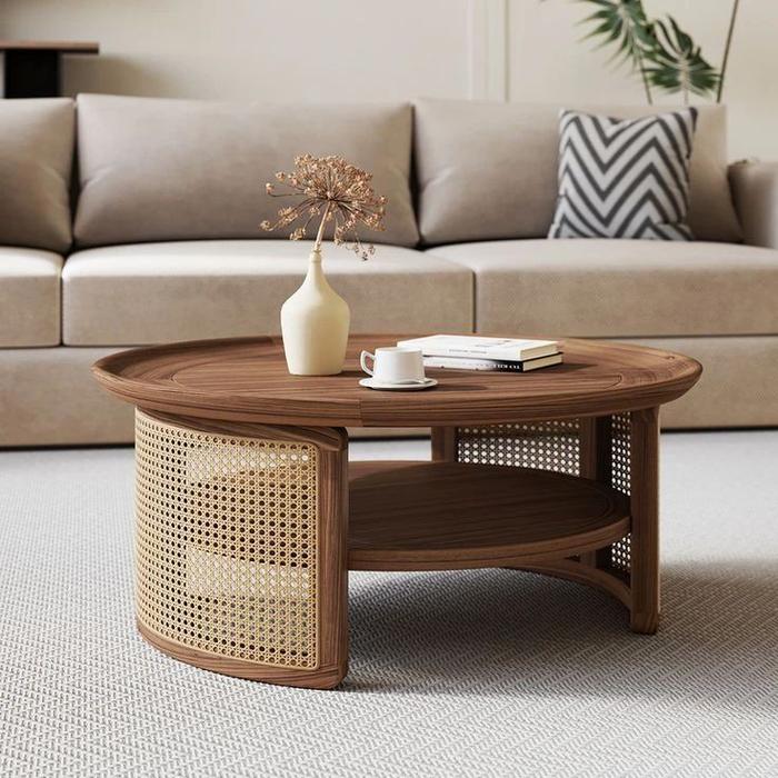 Meja Coffee Table Kayu Jati Minimalis
